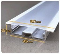 تصویر پروفیل لاین نوری توکار – 45میل - کد 37 