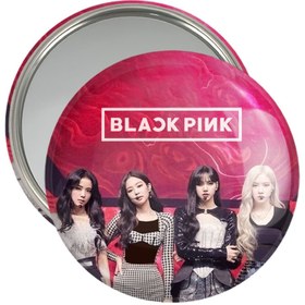 تصویر آینه جیبی گروه بلک پینک Black Pink 