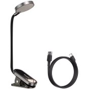 تصویر چراغ مطالعه گیره ای بیسوس مدل Baseus Comfort Mini Clip Lamp DGRAD 