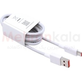 تصویر کابل شارژ اصلی شیائومی مدل Hyper Superfast 120W طول 1 متر 120W Turbo and Hyper Superfast Charging Type C USB Cable