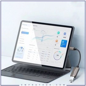 تصویر مبدل لایتنینگ به USB مک دودو مدل CA-2690 طول ۰.۱۴ متر 