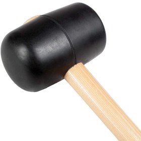 تصویر چکش لاستیکی یک سر تخت یک سر گرد ایران پتک مدل AN6031 Rubber mallet