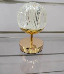 تصویر آباژور رومیزی کریستالی Table lamp