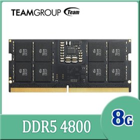 تصویر رم لپ تاپ DDR5 تک کاناله 4800 مگاهرتز CL40 تیم گروپ مدل ELITE ظرفیت 8 گیگابایت 