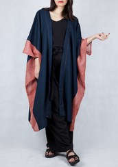 تصویر مانتو عبایی جلوباز 