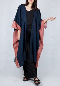 تصویر مانتو عبایی جلوباز 