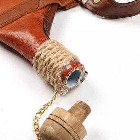 تصویر مشک آب چرمی سایز کوچک 