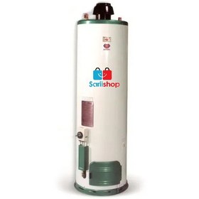 تصویر آبگرمکن گازی ایستاده 60 گالن لعاب گالوانیزه مازند گاز مدل 60g Heater gas water mazand gas model 60g