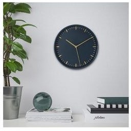 تصویر ساعت دیواری سرمه ای SKARIG SKARIG navy blue wall clock