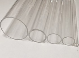 تصویر لوله پی وی سی شفاف (ترنسپرنت) | Transparent PVC pipe 