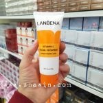 تصویر فوم شستشوی ویتامین سی 100گرم لنبنا ا Lanbena Vitamin C Facial Cleanser 100g Lanbena Vitamin C Facial Cleanser 100g