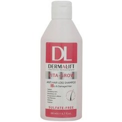 تصویر شامپو تقویت‌کننده درمالیفت مدل ویتا گرو حجم 200 میلی‌لیتر 