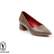 تصویر کفش کالج زنانه چرم (کد 8546 ) 