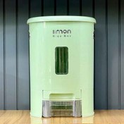 تصویر جای برنج گرد کوتاه لیمون کد 1218 