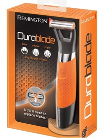 تصویر تراشنده و ریش‌تراش هیبریدی بادوام REMB050 برند remington Durable Hybrid Trimmer And Shaver REMB050