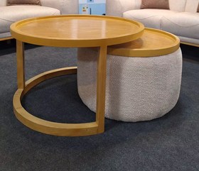 تصویر جلو مبلی مینیمال مدل پاف 