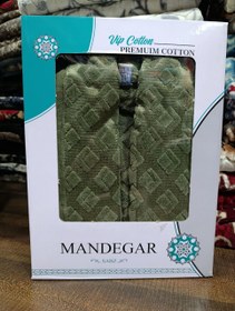 تصویر حوله تن پوش ماندگار سایز 125 زیتونی 