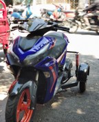 تصویر موتور معلولین طرح ایروکس 155cc ( موتور با تعادل کامل ) 