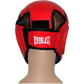 تصویر کلاه بوکس فک دار چرم EVERLAST 