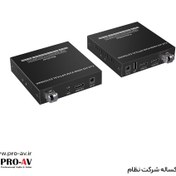 تصویر KVM اکستندر HDMI فیبر نوری over IP مدل LKV752KVM 