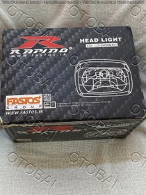 تصویر بلوری کامل طلایی فلزی هندا راپیدوCDI HEAD LIGHT-RAPIDO