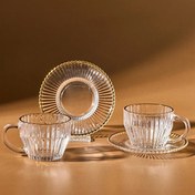تصویر ست فنجان چای خوری 2 نفره کاراجا مدل Duru 