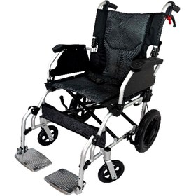 تصویر ویلچر آلومینیومی مسافرتی 863LABJ-12-41 wheelchair Aluminum 863LABJ-12-41