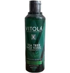 تصویر تونیک صورت درخت چای مناسب پوست چرب و مختلط 225میل ویتولا Vitola Tea Tree Face Tonic 225ml