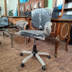 تصویر صندلی گردان اداری کامپیوتر circle Swivel office chair circle