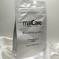 تصویر پودر دکلره سفید 500 گرمی MaxCare 