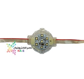 تصویر LED پیکسل گرد 7 ال ای دی(ریسه 30 عددی) 