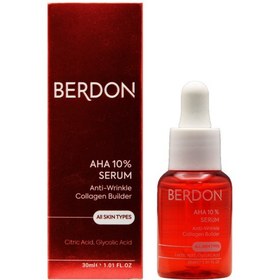 تصویر سرم آ اچ آ 10 درصد BERDON Berdon AHA 10% Serum 30ml