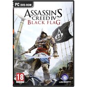 تصویر دیسک بازی Assassins Creed IV Black Flag برای کامپیوتر Assassins Creed IV Black Flag Computer Game Disk