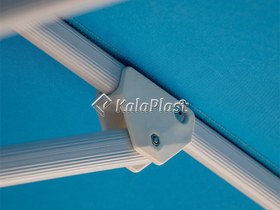 تصویر سایبان چتری آلومینیومی هشت ضلعی قطر 3 متر 