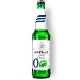 تصویر نوشیدنی آبجو بدون الکل بالتیکا شیشه (500 میل) baltika baltika