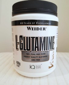 تصویر ال گلوتامین ویدر ۴۰۰ گرم 