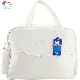 تصویر ساک لوازم چرمی کودک دوخت ماسوره ای ببتو Bebetto Baby accessories bag code:201044/1