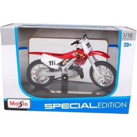 تصویر ماکت موتور 1:18 مایستو هوندا CR250R 