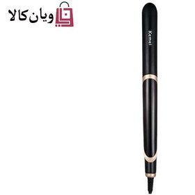 تصویر اتو مو کیمی مدل KM2219 با صفحات سرامیکی 