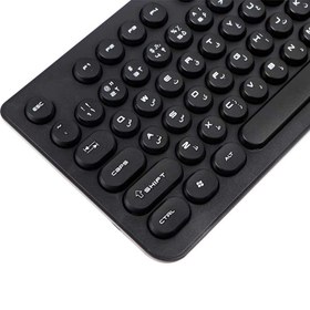 تصویر کیبورد بی سیم تسکو مدل TK 7001W TK 7001W Wireless Keyboard