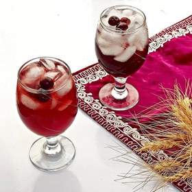 تصویر شربت آلبالو خانگی 