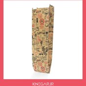 تصویر پاکت ساندویچ کرافت سایز ۳۷×۹.۵×۶.۵ ظرفیت ۱۵ کیلوگرم 