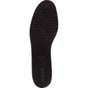 تصویر کفی کفش اکو اصل Leather Inlay Soles BLACK 