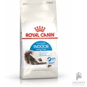 تصویر غذای خشک گربه بالغ ایندور لانگ هیر رویال کنین _ Royal Canin Indoor Long Hair وزن 2 کیلوگرم رویال کنین گربه