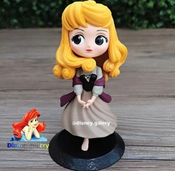 تصویر فیگور زیبای خفته با لباس جنگلی qposket sleeping beauty figure