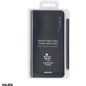 تصویر کاور هوشمند سامسونگ مدل Smart Clear View مناسب گلکسی اس ۲۱ اولترا و گلکسی اس ۲۱ اولترا 5G Samsung Galaxy S21 Ultra/Samsung Galaxy S21 Ultra 5G Smart Clear View Cover