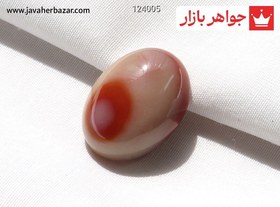 تصویر نگین عقیق باباقوری کد 124005 