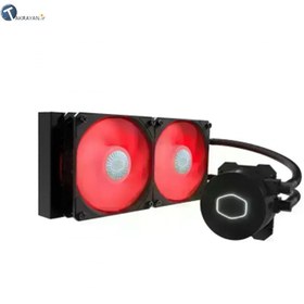 تصویر خنک کننده مایع کولر مستر ML240L Red LED V2 ا CPU Liquid Cooler Cooler Master ML240L Red LED V2 CPU Liquid Cooler Cooler Master ML240L Red LED V2