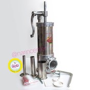 تصویر پمپ سوسیس و کالباس استیل عمودی - 3423 