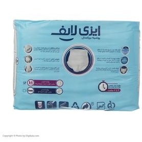 تصویر پوشك شورتی بزرگسالان سایز متوسط 12 عدد ایزی لایف Adult Panty Diaper M Size